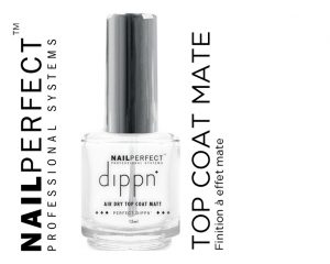 Gel porcelaine DIP top coat mate