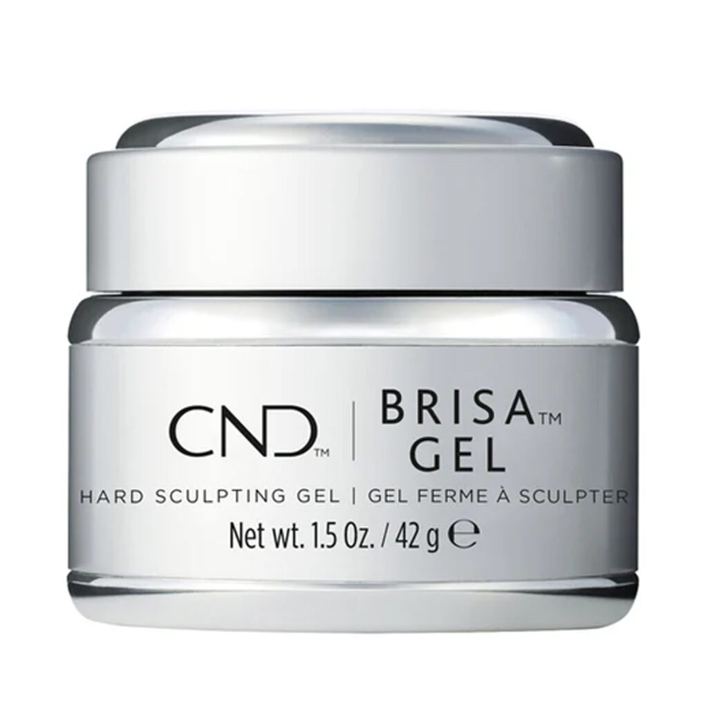 cnd brisa cool pink semi sheer gel de construction ferme