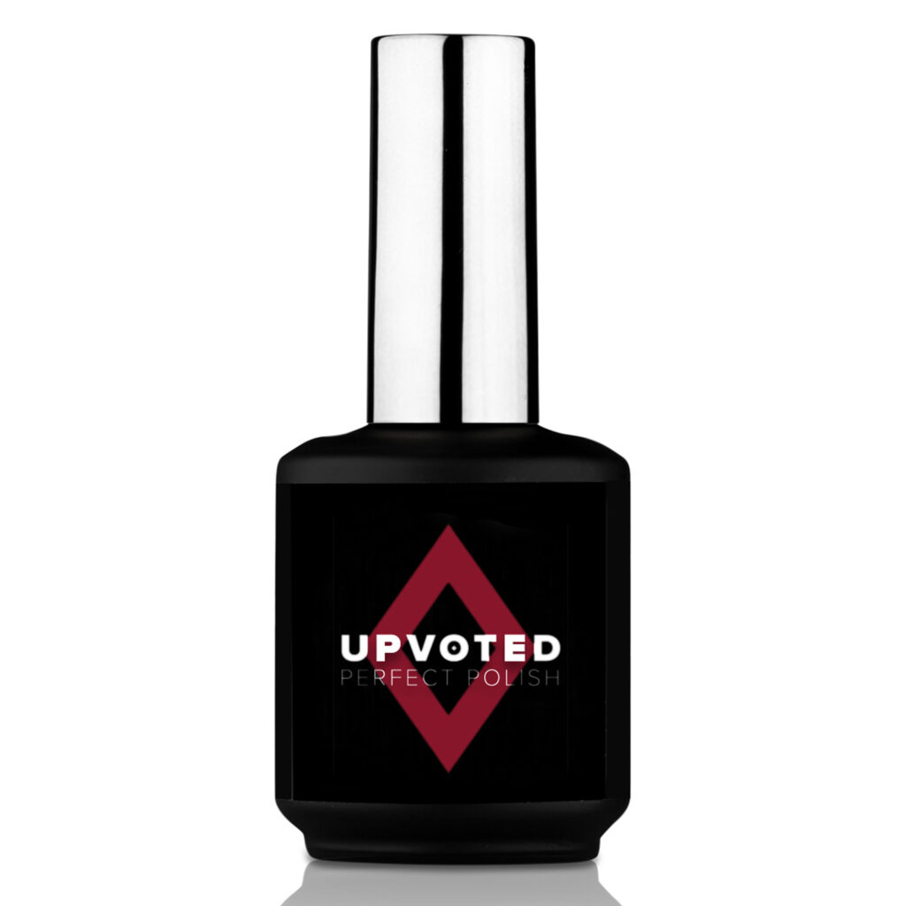 Flacon de vernis semi-permanent NailPerfect Upvoted #161 Bloody Mary en rouge intense et brillant 15 ml