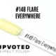 Capsule du vernis semi-permanent NailPerfect Upvoted #148 Flare Everywhere, un jaune pastel doux et lumineux.