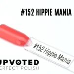 Capsule du vernis semi-permanent NailPerfect Upvoted #152 Hippie Mania, un corail rose vif et lumineux.