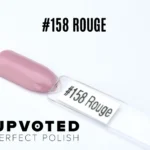 Capsule du vernis semi-permanent NailPerfect Upvoted #158 Rouge, un rose poudré clair et brillant