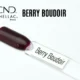 Capsule du vernis semi-permanent professionnel CND™ Shellac Berry Boudoir, rouge framboise profond à la finition brillante effet miroir.