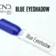 Capsule du vernis semi-permanent professionnel CND™ Shellac Blue Eyeshadow, bleu cobalt intense à la finition brillante effet miroir