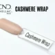 Capsule du vernis semi-permanent professionnel CND™ Shellac Cashmere Wrap, nude beige rosé au fini laqué et lumineux.
