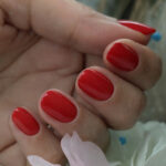 ernis semi-permanent professionnel CND Shellac Element rouge classique brillant