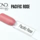 Le visuel montre la capsule du vernis CND™ Shellac Pacific Rose, rose corail clair à la finition brillante et homogène.