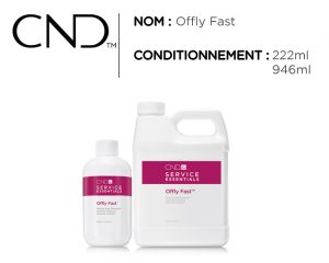 CND offly fast solution de depose