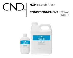 CND scrubfresh nettoyant ongle naturel