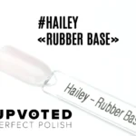 Capsule de la Rubber Base NailPerfect Hailey, rose nude laiteux semi-opaque, idéale pour le Baby Boomer.