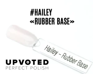 Capsule de la Rubber Base NailPerfect Hailey, rose nude laiteux semi-opaque, idéale pour le Baby Boomer.