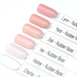 NailPerfect Rubber Base les differentes teintes