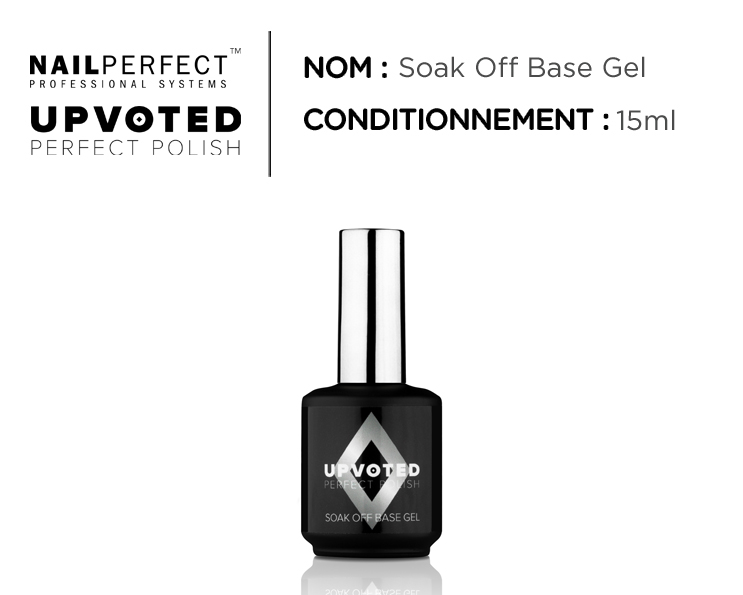 NailPerfect Upvoted Soak Off Base Gel vernis permanent