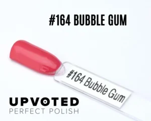 Capsule du vernis semi-permanent NailPerfect Upvoted #164 Bubble Gum, un rose vif et brillant.