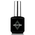 Vernis semi-permanent NailPerfect Upvoted #171 Cheers flacon noir logo gris pailleté