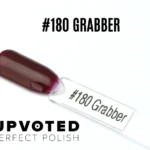 Capsule du vernis semi-permanent NailPerfect Upvoted #180 Grabber, un bordeaux profond brillant et intense.