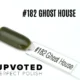 Capsule du vernis semi-permanent NailPerfect Upvoted #182 Ghost House, un vert kaki intense et brillant.
