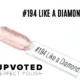 Capsule du vernis semi-permanent NailPerfect Upvoted #194 Like a Diamond, un rose clair pailleté lumineux et raffiné.
