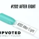 Capsule du vernis semi-permanent NailPerfect Upvoted #202 After Eight, un vert menthe frais et lumineux.