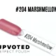 Capsule du vernis semi-permanent NailPerfect Upvoted #204 Marshmellow, un rose framboise tendre et brillant.