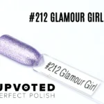 Capsule du vernis semi-permanent NailPerfect Upvoted #212 Glamour Girl, un lilas scintillant et glamour.