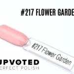 Capsule du vernis semi-permanent NailPerfect Upvoted #217 Flower Garden, un rose tendre et lumineux.