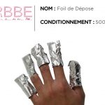 Nail foil aluminium depose image1