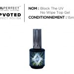 Nail perfect upvoted block the uv no wipe top gel