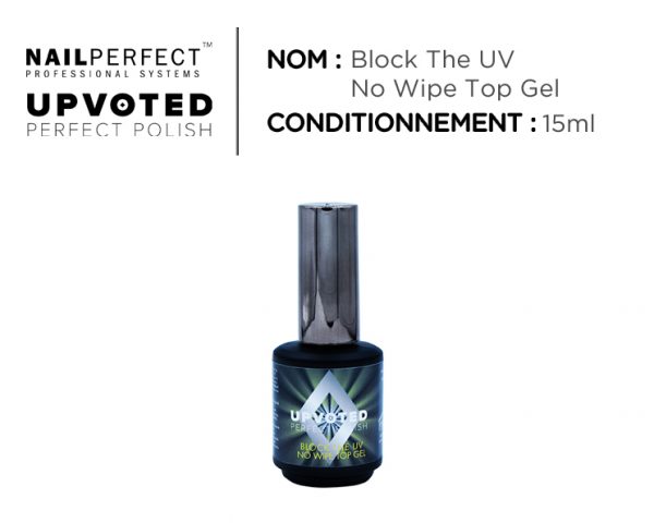 Nail perfect upvoted block the uv no wipe top gel