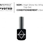 Nail perfect upvoted high shine no wipe top gel