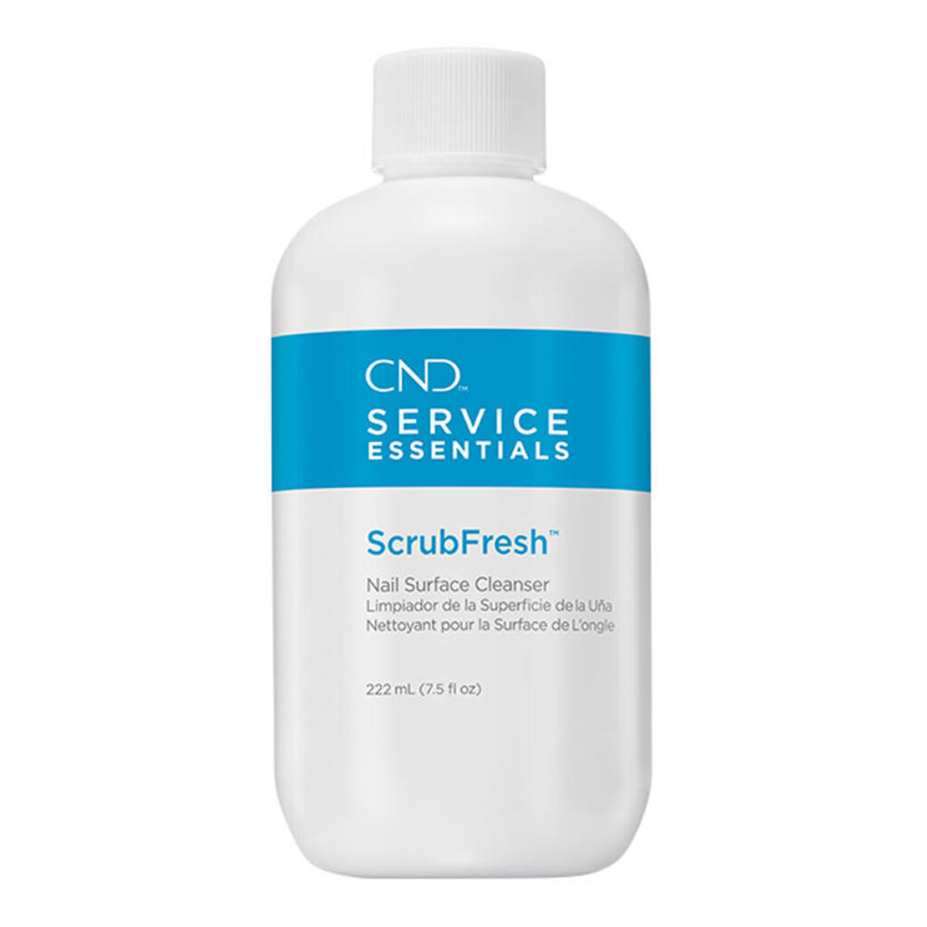 cnd scrubfresh nettoyant pour la surface de l ongle