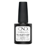cnd shellac base wear extender vernis semi permanent professionnel