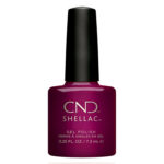 cnd shellac berry boudoir vernis semi permanent professionnel