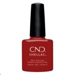 cnd shellac bordeaux babe vernis semi permanent professionnel