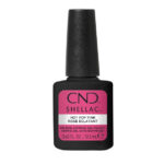 CND Shellac Hot Pop Pink 12,5 ml, vernis semi-permanent professionnel rose fuchsia vif