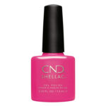 cnd shellac hot pop pink vernis semi permanent professionnel
