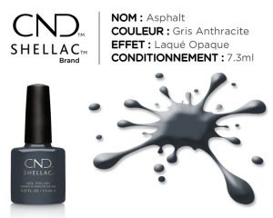 shellac vernis permanent asphalt