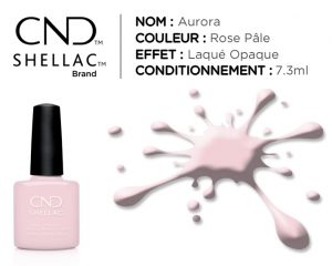 shellac vernis permanent aurora