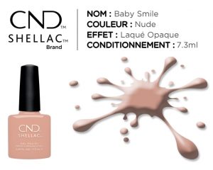 shellac vernis permanent baby smile