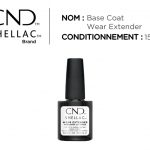 shellac vernis permanent base coat wear extender