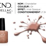 shellac vernis permanent chandelier