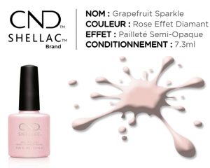 shellac vernis permanent grapefruit sparkle