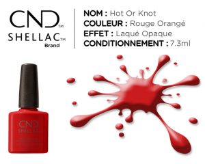 shellac vernis permanent hot or knot