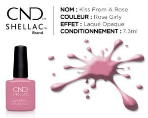 shellac vernis permanent kiss from a rose