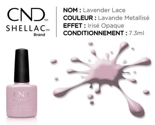 shellac vernis permanent lavender lace