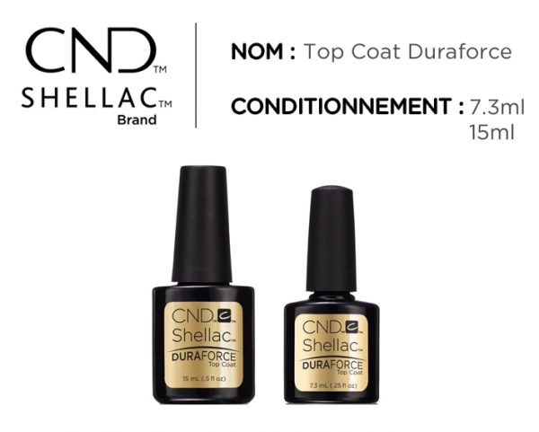 shellac vernis permanent top coat duraforce