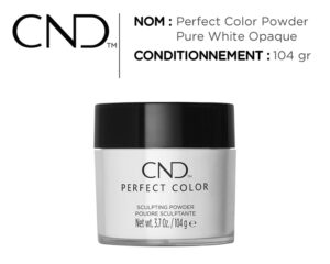 CND Perfect Color Powder Pure White Opaque