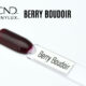 Capsule du vernis CND™ VINYLUX™ Berry Boudoir – rouge prune profond, reflets framboise et brillance velours.