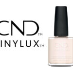 Flacon du vernis CND™ VINYLUX™ Bouquet – vernis nude rosé semi-opaque, effet gel longue tenue.