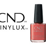 Flacon du vernis CND™ VINYLUX™ Catch of the Day – vernis corail longue tenue.
